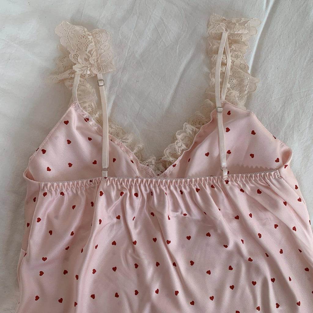 Rosie Hearts Lace Slip Dress